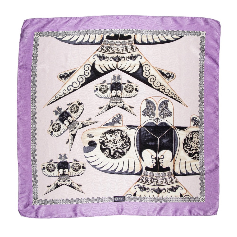 Ermenegildo Zegna by Patel Phillipe Silk Scarf